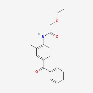 N-(4-benzoyl-2-methylphenyl)-2-ethoxyacetamide