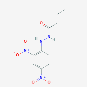 molecular formula C10H12N4O5 B12006955 N'-(2,4-dinitrophenyl)butanehydrazide CAS No. 6561-60-0