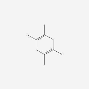 molecular formula C10H16 B12007041 1,2,4,5-Tetramethyl-1,4-cyclohexadiene CAS No. 26976-92-1