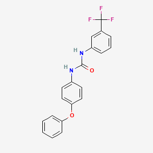 N-(4-Phenoxyphenyl)-N'-(3-(trifluoromethyl)phenyl)urea