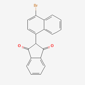 2-(4-Bromonaphthalen-1-yl)-1H-indene-1,3(2H)-dione