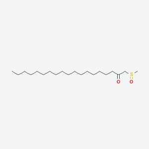 1-Methylsulfinylnonadecan-2-one