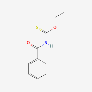 molecular formula C10H11NO2S B12007484 O-ethyl benzoylthiocarbamate CAS No. 6958-78-7