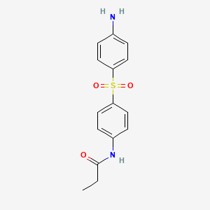 N-(4-((4-Aminophenyl)sulfonyl)phenyl)propionamide