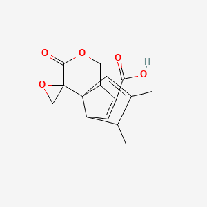 molecular formula C15H16O5 B1200763 Antibiotic AT-116 