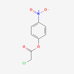 molecular formula C8H6ClNO4 B1200777 4-硝基苯基氯乙酸酯 CAS No. 777-84-4