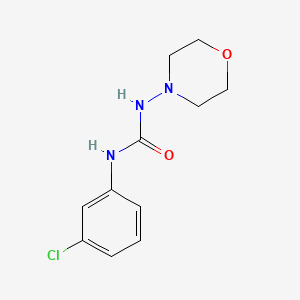 N-(3-Chlorophenyl)-N'-(4-morpholinyl)urea