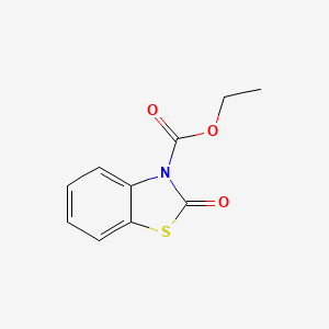 3(2H)-Benzothiazolecarboxylic acid, 2-oxo-, ethyl ester