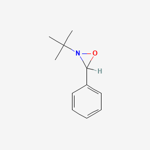 molecular formula C11H15NO B1200780 2-叔丁基-3-苯基恶唑烷酮 CAS No. 7731-34-2