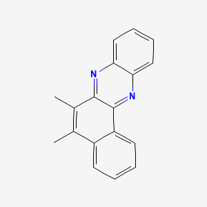 molecular formula C18H14N2 B1200781 5,6-Dimethylbenz(a)phenazine CAS No. 20010-90-6