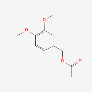 molecular formula C11H14O4 B1200790 Veratryl acetate CAS No. 53751-40-9