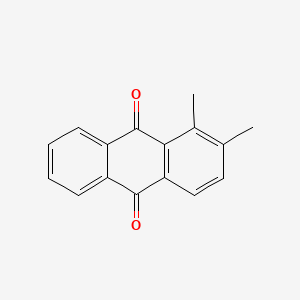 molecular formula C16H12O2 B12007901 1,2-Dimethylanthraquinone CAS No. 3285-98-1