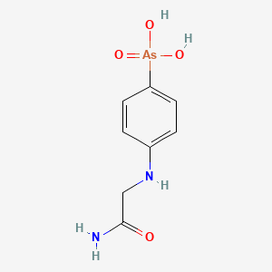 4-Arsonophenylglycinamide