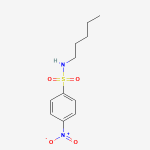 4-nitro-N-pentylbenzenesulfonamide