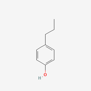 molecular formula C9H12O B1200801 4-Propylphenol CAS No. 645-56-7