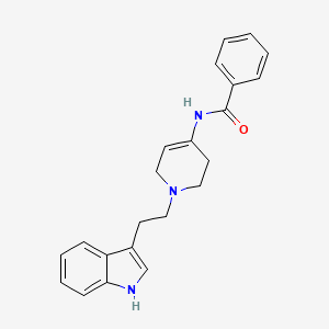 Benzamide, N-(1,2,3,6-tetrahydro-1-(2-indol-3-ylethyl)-3-pyridyl)-