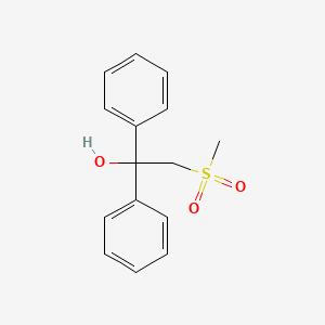 2-(Methylsulfonyl)-1,1-diphenylethanol