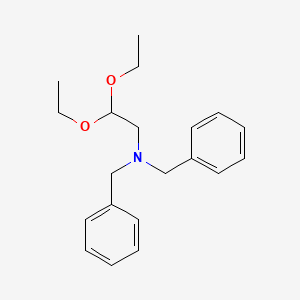 molecular formula C20H27NO2 B12008169 N,N-dibenzyl-2,2-diethoxyethanamine 