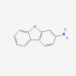 molecular formula C12H9NO B1200821 3-Aminodibenzofuran CAS No. 4106-66-5