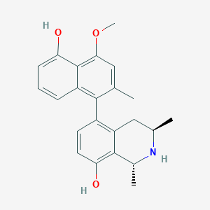 molecular formula C23H25NO3 B1200838 Dioncophylline C 