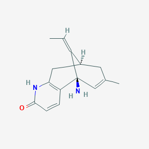 (1R,9S,13Z)-1-amino-13-ethylidene-11-methyl-6-azatricyclo[7.3.1.02,7]trideca-2(7),3,11-trien-5-one