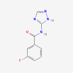 3-fluoro-N-(1H-1,2,4-triazol-5-yl)benzamide