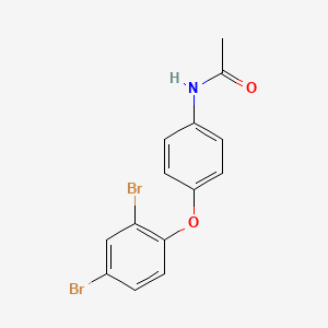 N-(4-(2,4-Dibromophenoxy)phenyl)acetamide