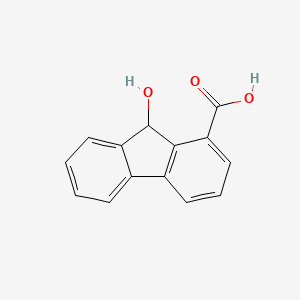 9-hydroxy-9H-fluorene-1-carboxylic Acid