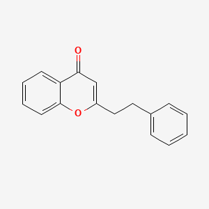 molecular formula C17H14O2 B1200894 2-(2-Phenylethyl)chromone CAS No. 61828-53-3