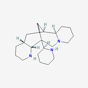 molecular formula C20H35N3 B1200897 Templetine CAS No. 54274-32-7