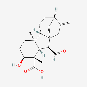 molecular formula C20H28O4 B1200900 赤霉素 A14 醛 CAS No. 35470-76-9
