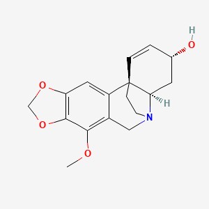 molecular formula C17H19NO4 B1200901 Powellin CAS No. 7363-25-9