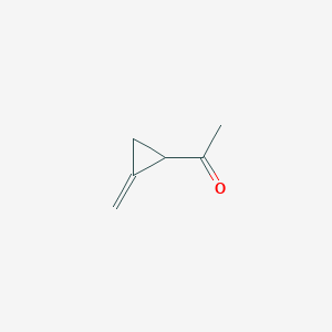 molecular formula C6H8O B1200909 Ethanone, 1-(methylenecyclopropyl)- CAS No. 62266-35-7