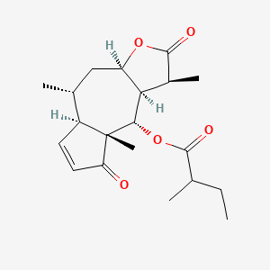 molecular formula C20H28O5 B1200914 微海伦宁 B CAS No. 63569-08-4