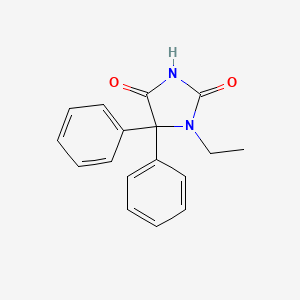 2,4-Imidazolidinedione, 1-ethyl-5,5-diphenyl-