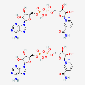 molecular formula C42H54N14O28P4 B1200920 NAD Dimers CAS No. 66844-06-2