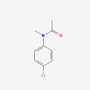 molecular formula C9H10ClNO B12009275 N-(4-chlorophenyl)-N-methylacetamide 