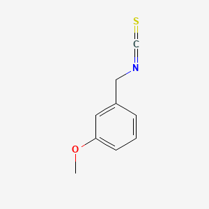 molecular formula C9H9NOS B1200930 3-Methoxybenzyl isothiocyanate CAS No. 75272-77-4