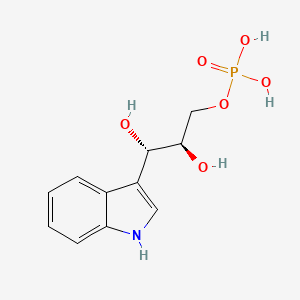 molecular formula C11H14NO6P B1200962 Indole-3-glycerol phosphate 