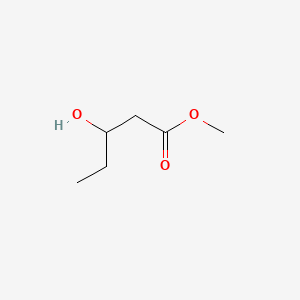 molecular formula C6H12O3 B1200971 3-羟基戊酸甲酯 CAS No. 56009-31-5