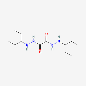 Oxalic acid, bis(2-(3-pentyl)hydrazide)