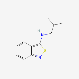 3-(2-Methylpropyl)amino-2,1-benzisothiazole