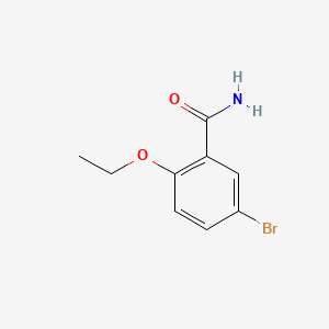 molecular formula C9H10BrNO2 B1200991 5-Bromo-2-ethoxybenzamide CAS No. 54924-78-6