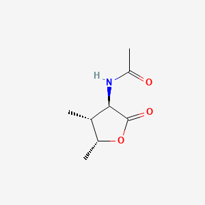molecular formula C8H13NO3 B1200993 Desmodilactone CAS No. 60010-74-4
