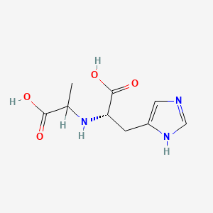 molecular formula C9H13N3O4 B1201005 Histopine CAS No. 25303-09-7