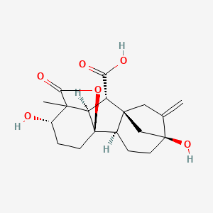 molecular formula C19H24O6 B1201022 Gibberellin 1 