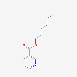 Nicotinic acid, heptyl ester