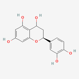 molecular formula C15H14O6 B1201025 3-Deoxyleucocyanidin 