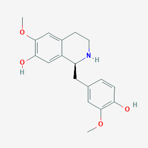 molecular formula C18H21NO4 B1201026 (S)-Nororientaline 