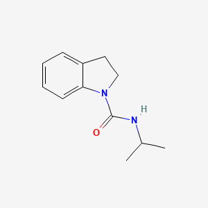 N-(Propan-2-yl)-2,3-dihydro-1H-indole-1-carboxamide